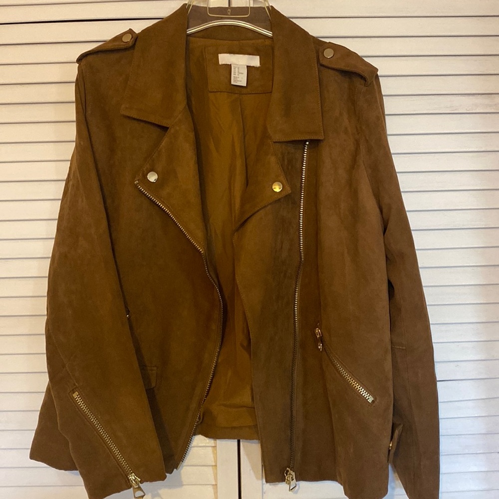 Suede H&M Brown Jacket